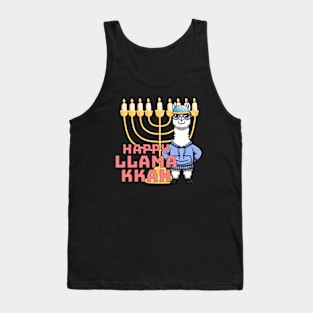 Happy Llamakkah Tank Top